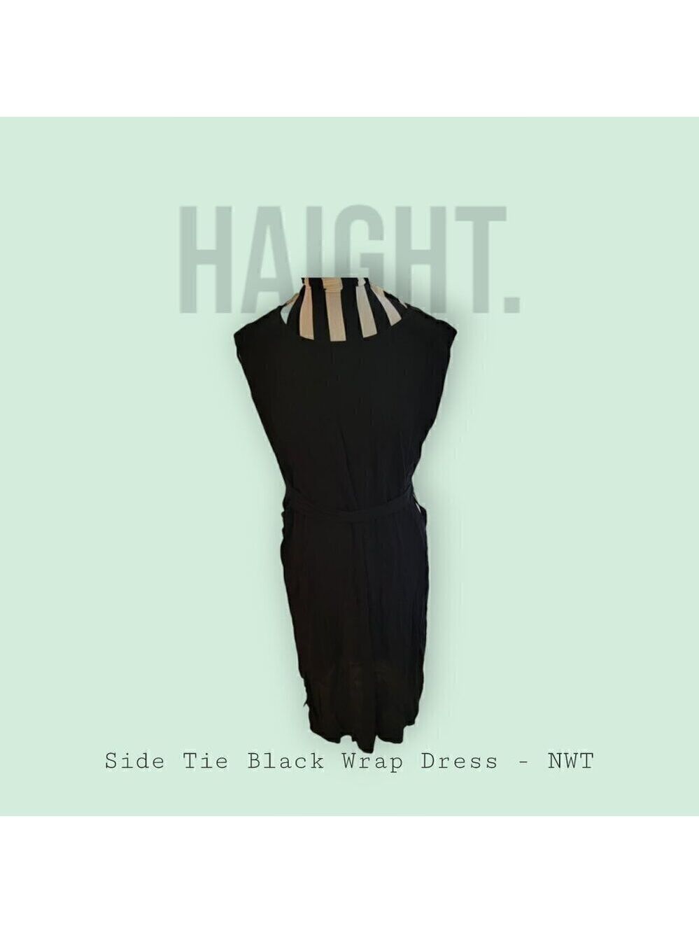 HAIGHT. Brand Side Tie Dress - Size M